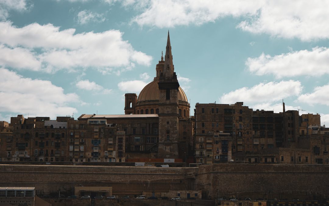 Photo d'un bâtiment à Malte